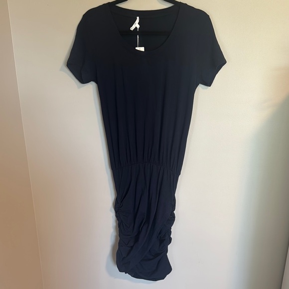 Sundry Dresses & Skirts - Sundry Anthropologie Ruched Bodycon Dress